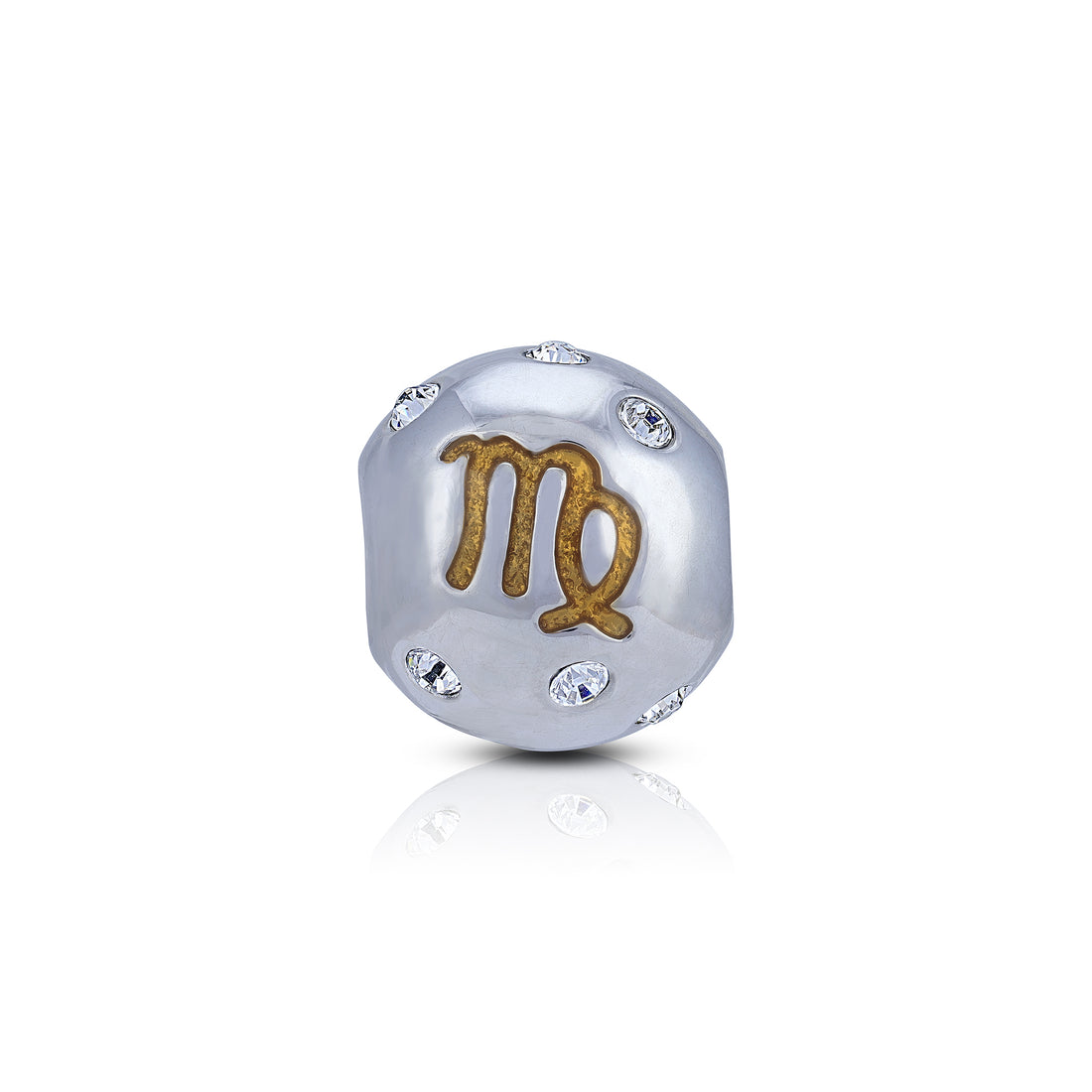925 Sterling Silver Virgo Twilight Grace Charm Pendant for Women
