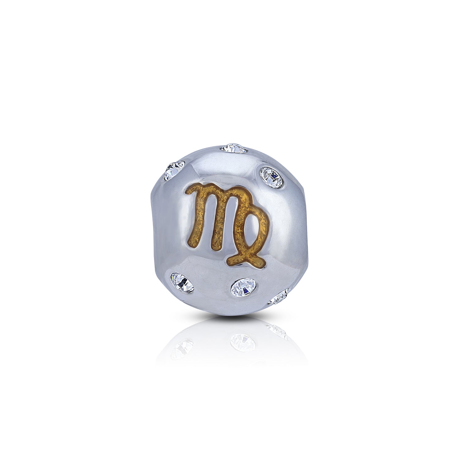925 Sterling Silver Virgo Twilight Grace Charm Pendant for Women
