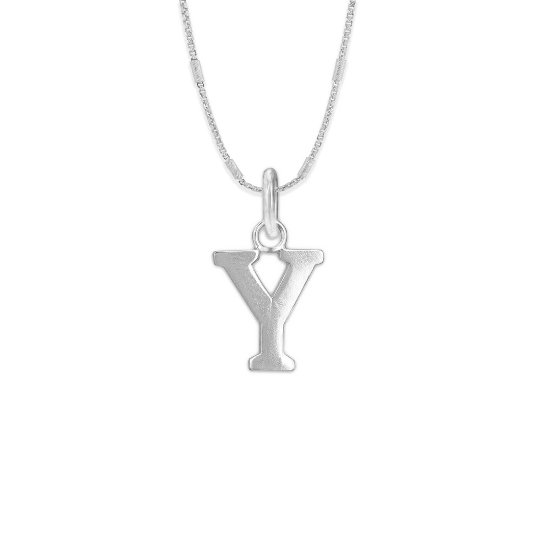 925 Sterling Silver Y Sparkles With Subtle Grace Pendant Rakhi For Brother