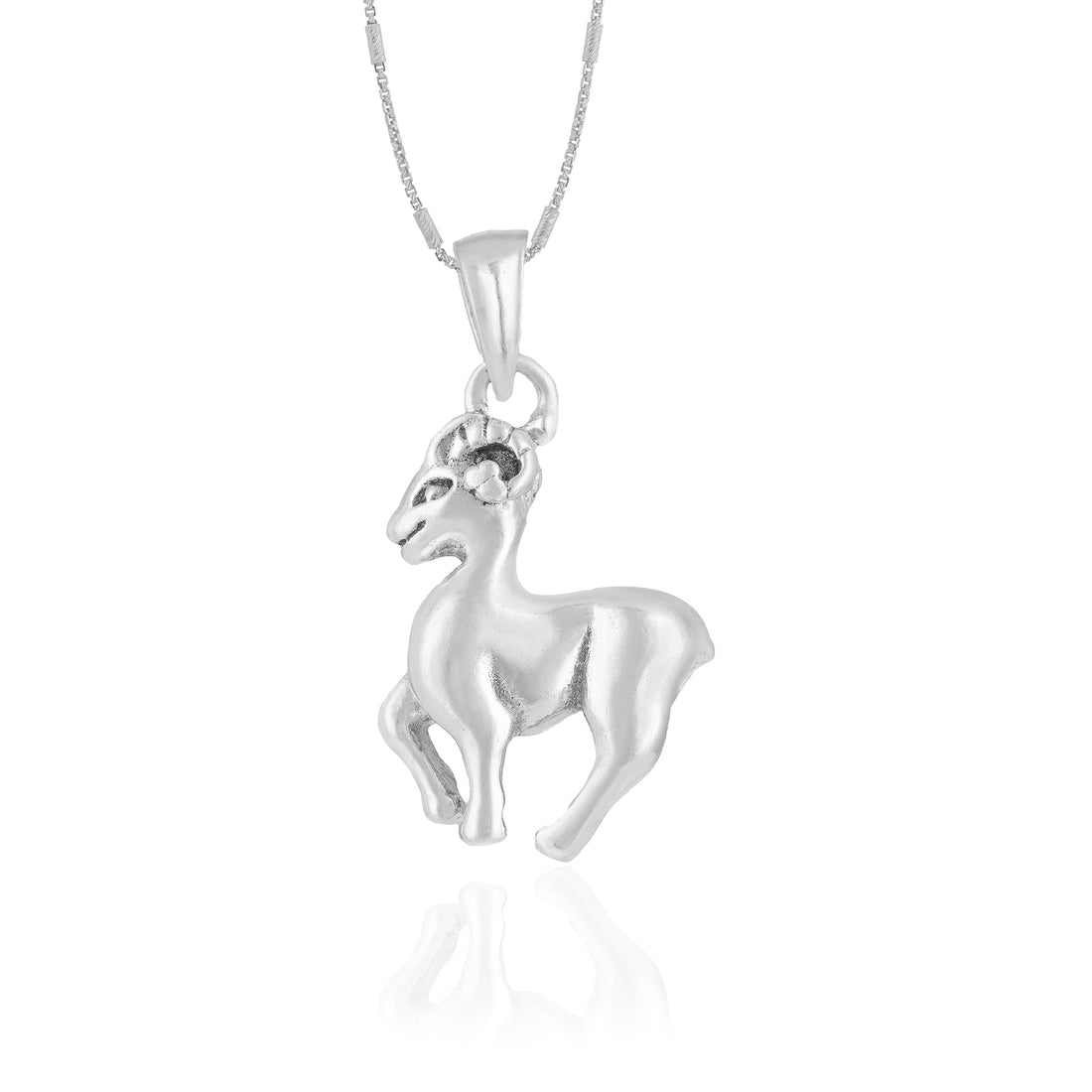 925 Sterling Silver Zodiac Capricorn Pendants for Men and Women
