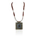 925 Threaded Enamel Sterling Silver Necklace