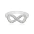 925 Timeless Shine Rhodium Plated Infinity Ring