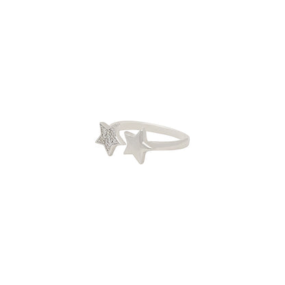 925 Twin star Ring IT0374