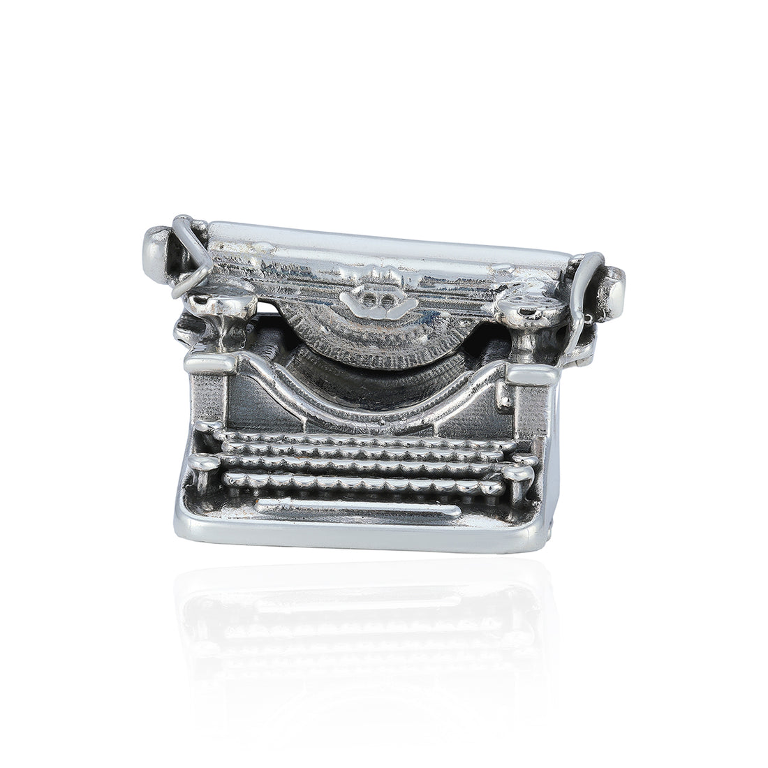 925 Typewriter Sterling Silver Miniature