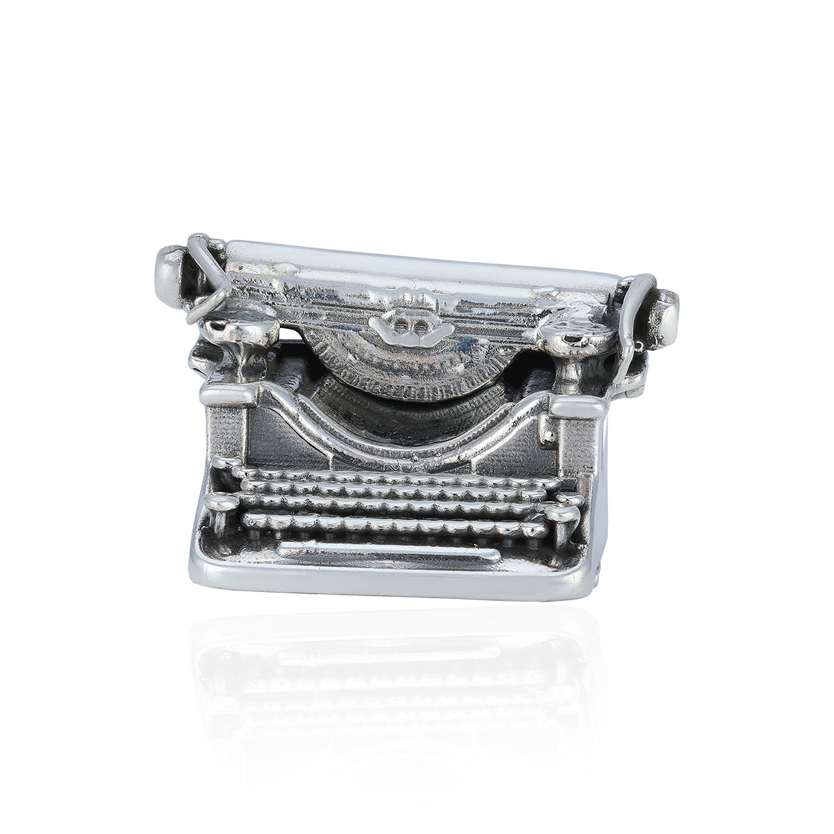 925 Typewriter Sterling Silver Miniature