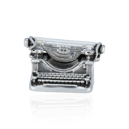 925 Typewriter Sterling Silver Miniature