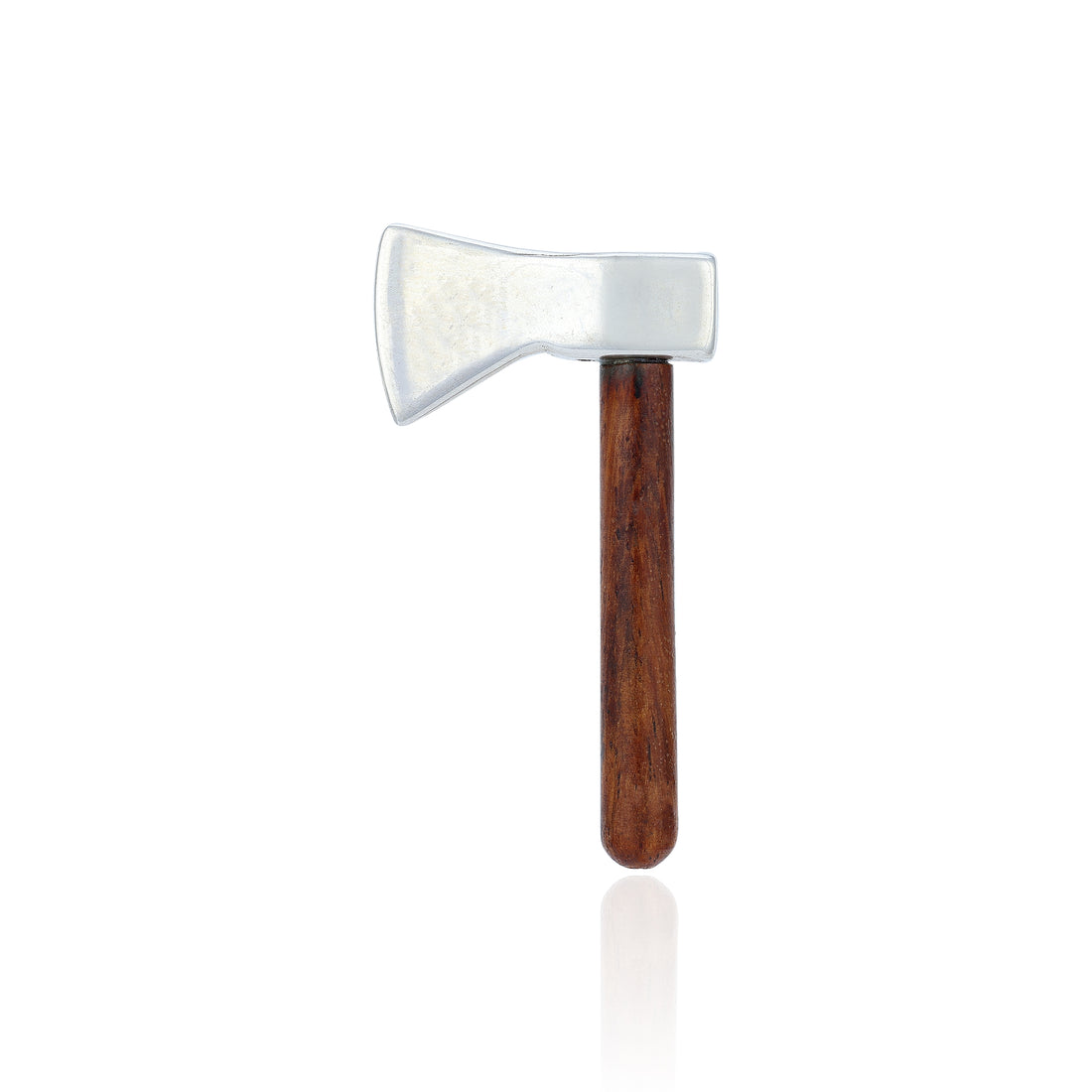 925 Vinatage Miniatrue Ax Wooden Handle for Decoration