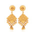 925 Vintage Elegance Gold Plated Earring