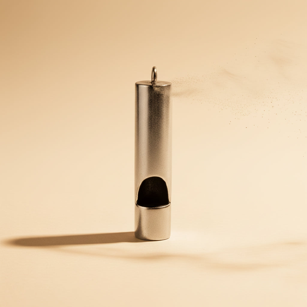 925 Whistle Sterling Silver Miniature