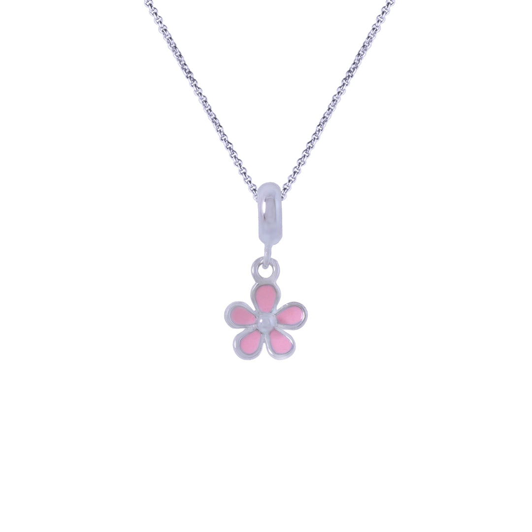 926 Sterling Silver Rhodium Plated Pendant For Kids