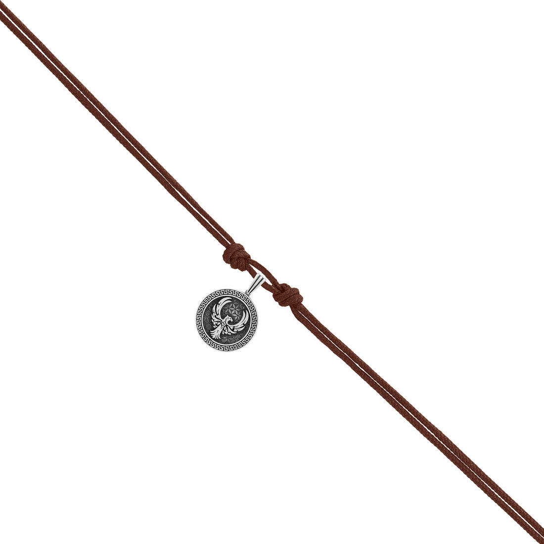925 Phoenix Inferno Oxidised Pendant