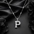 Alphabet Charm P 925 Sterling Silver Charm Pendant