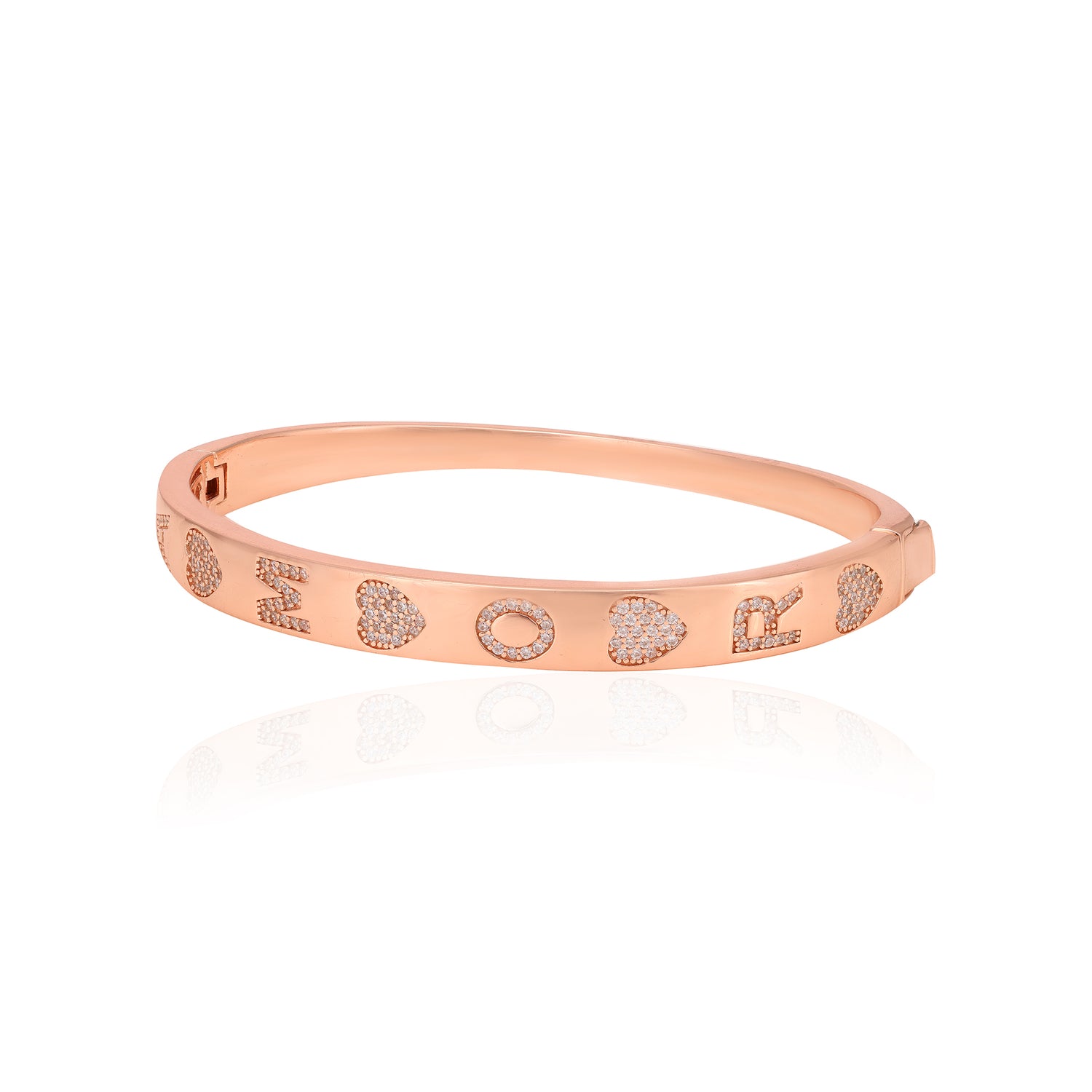 Amour Rose Gold 925 Luxe Kada