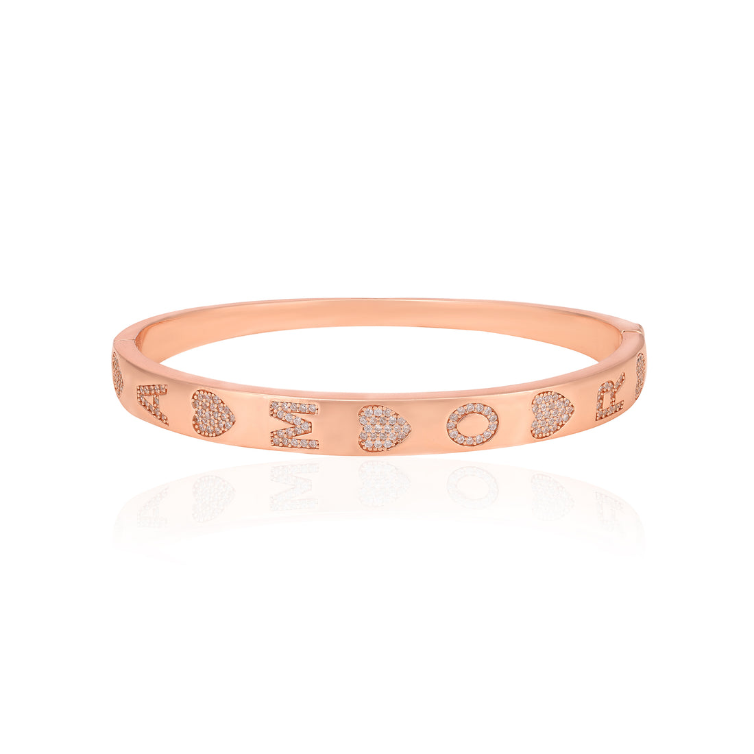 Amour Rose Gold Plated Luxe Kada