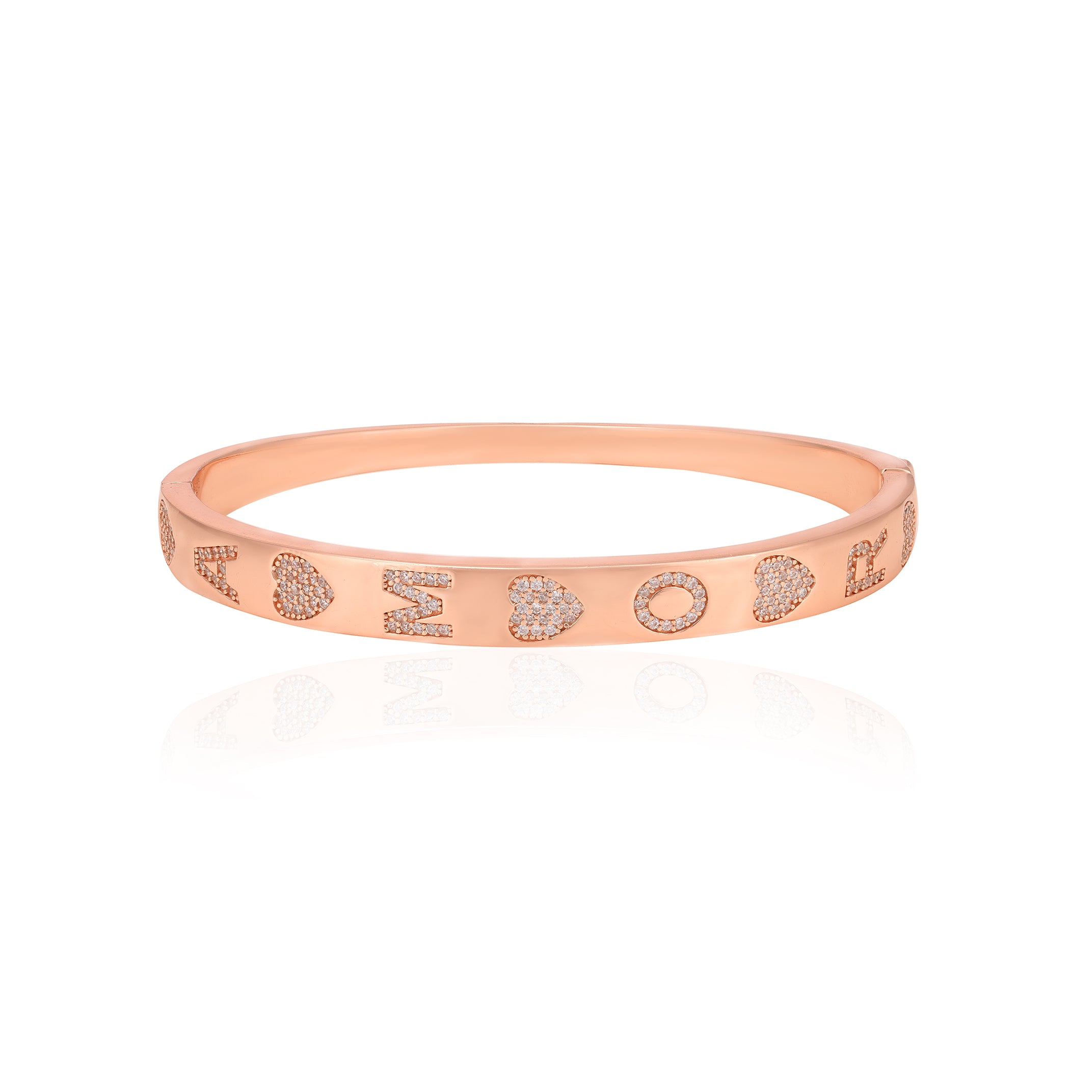 Amour Rose Gold Plated Luxe Kada