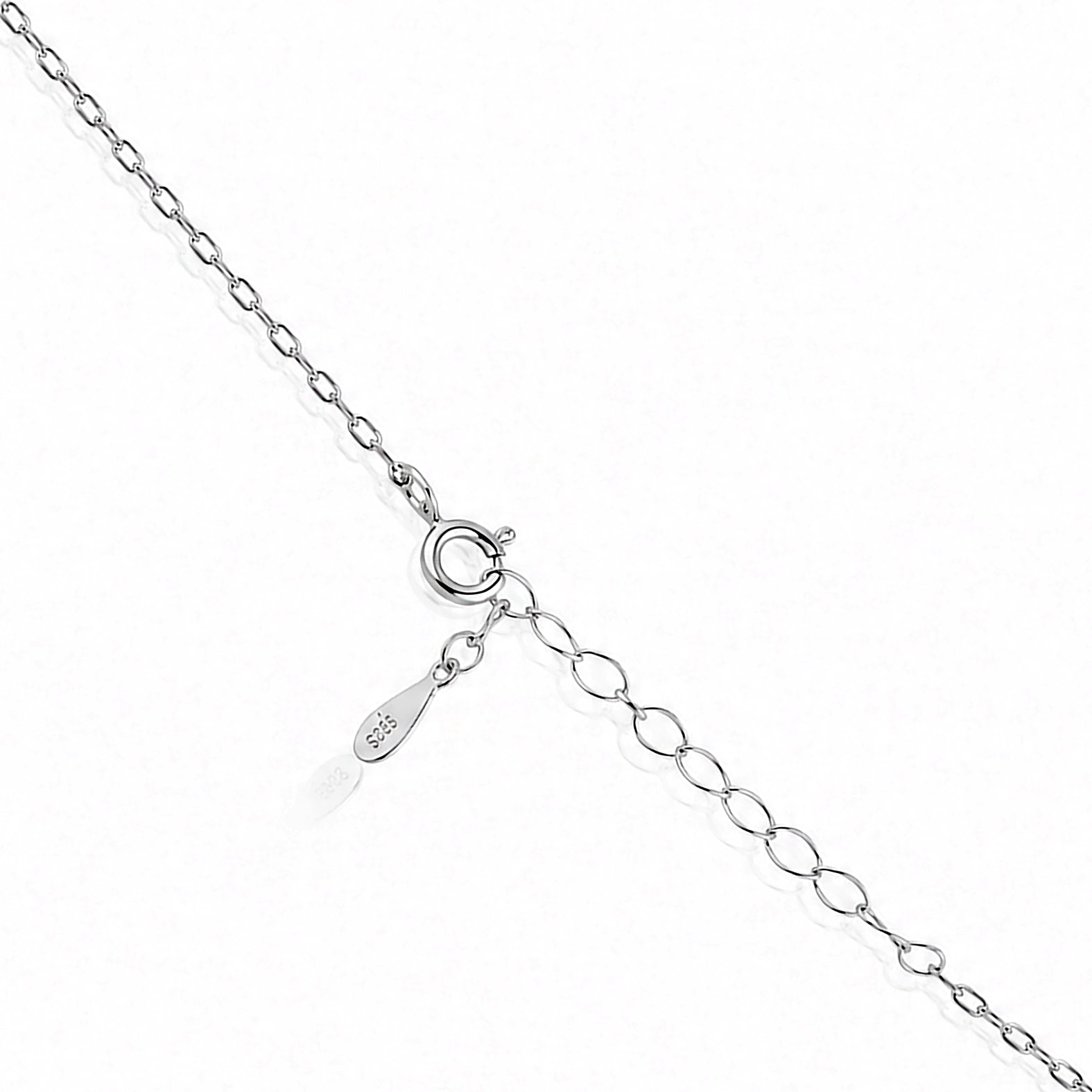 Angelic 925 Sterling Silver Winged Heart Chain Pendant