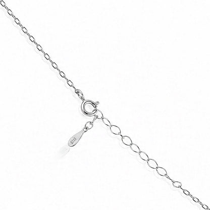 Angelic 925 Sterling Silver Winged Heart Chain Pendant