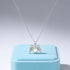 Angelic 925 Sterling Silver Winged Heart Chain Pendant