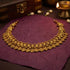 Antique Double Layer Goddess Lakshmi Motif 925 Sterling Silver Kasumalai Necklace for Women