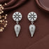 Artisan Floral Grace 925 Sterling Silver Premium Earrings