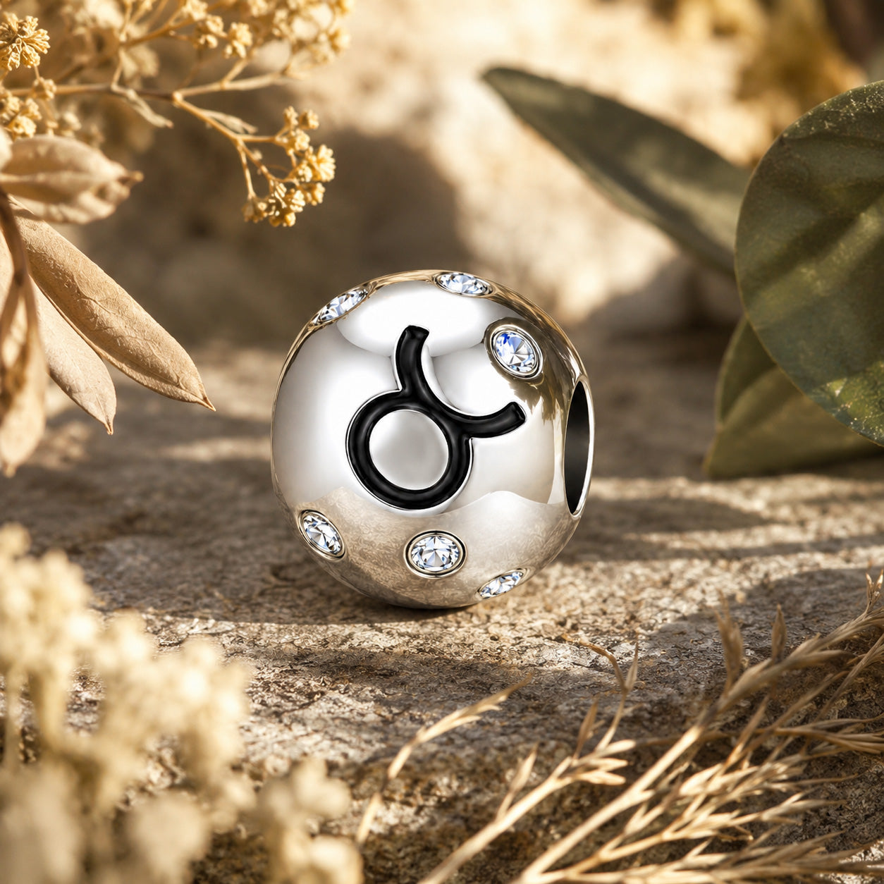 Astral Taurus Brilliance 925 Sterling Silver Charms