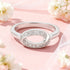 Beautiful Twisted Oval 925 Sterling Silver Ring for Women