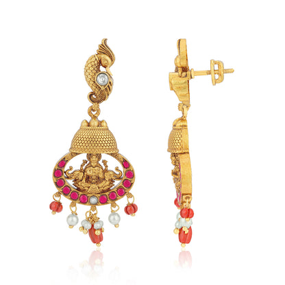 Bird Adorned 925 Sterling Silver Heritage Earring for Women