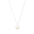 Blooming Garden Rhodium Plated 925 Chain Pendant