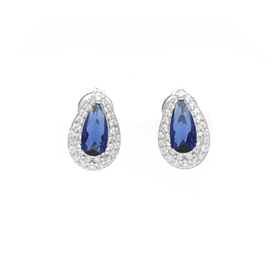 Blue Stoned Dazzling Stud Online