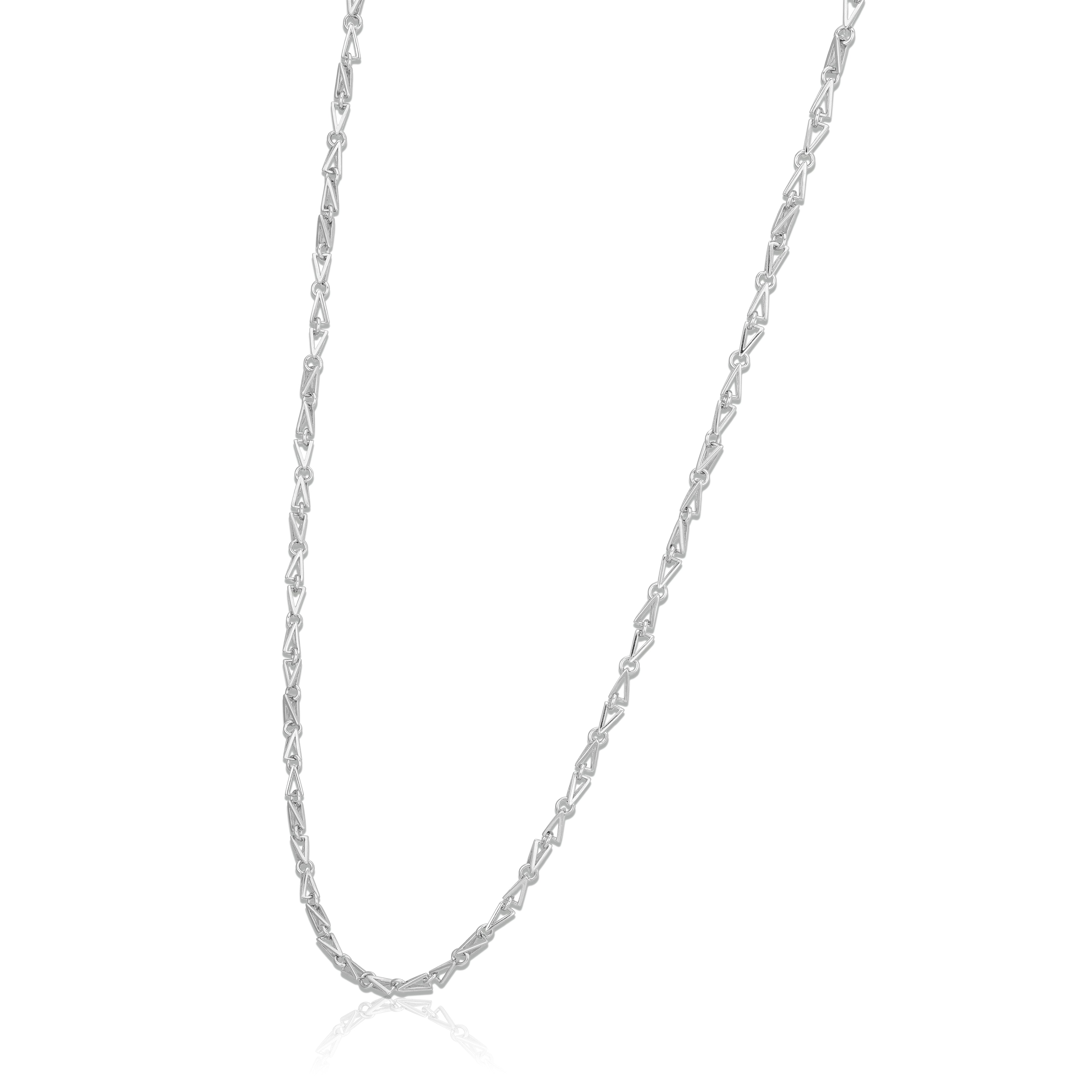 Bold 925 Sterling Silver Alternating Link Chain for Men
