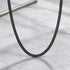 Bold Flat-Edge Shadow Black Heavy Curb Chain