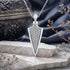 Bold Oxidized Arrow 925 Sterling Silver Pendant for Men