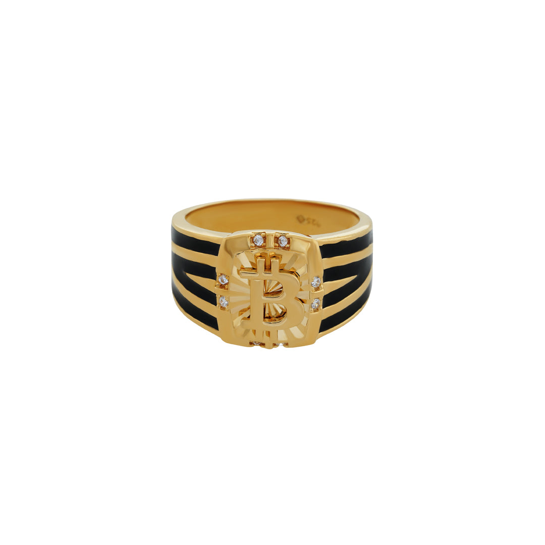 Buy Boss Golden Silver Ring Online