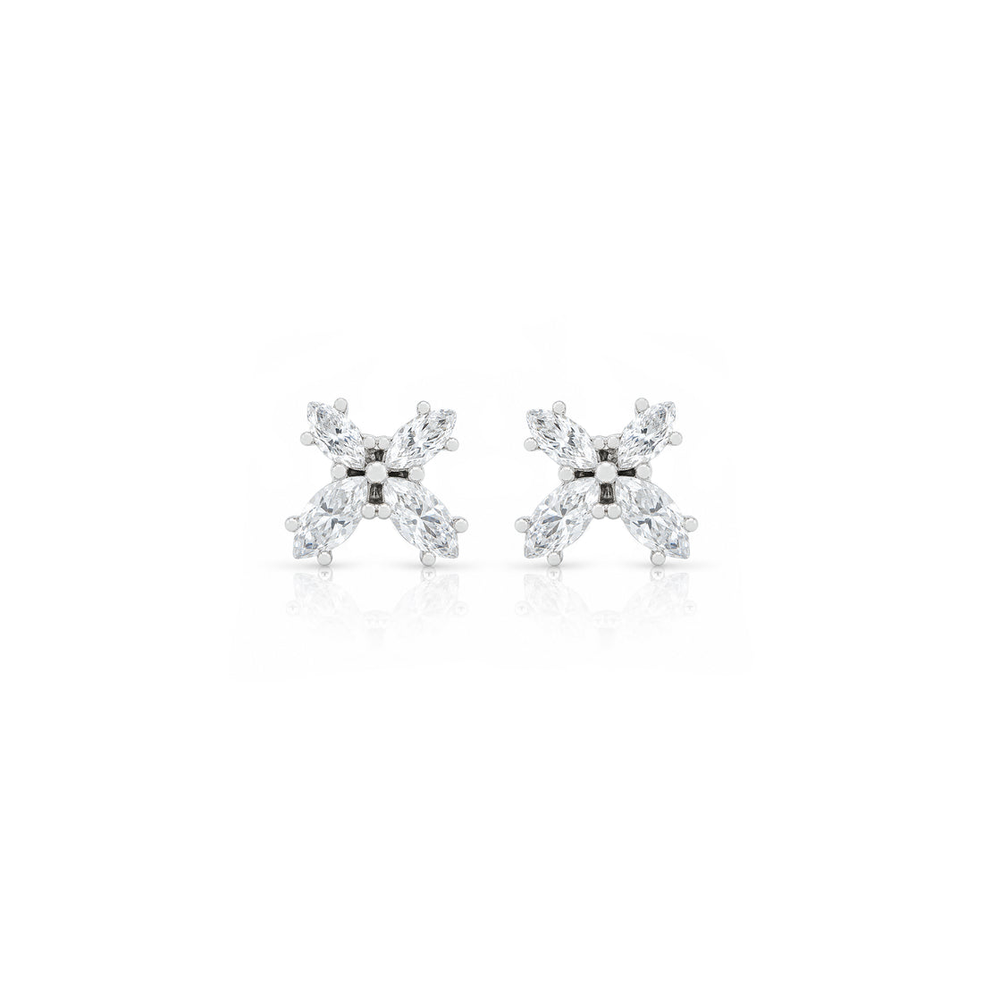 Butterfly Bloom Shine 925 Sterling Silver Stud for Women