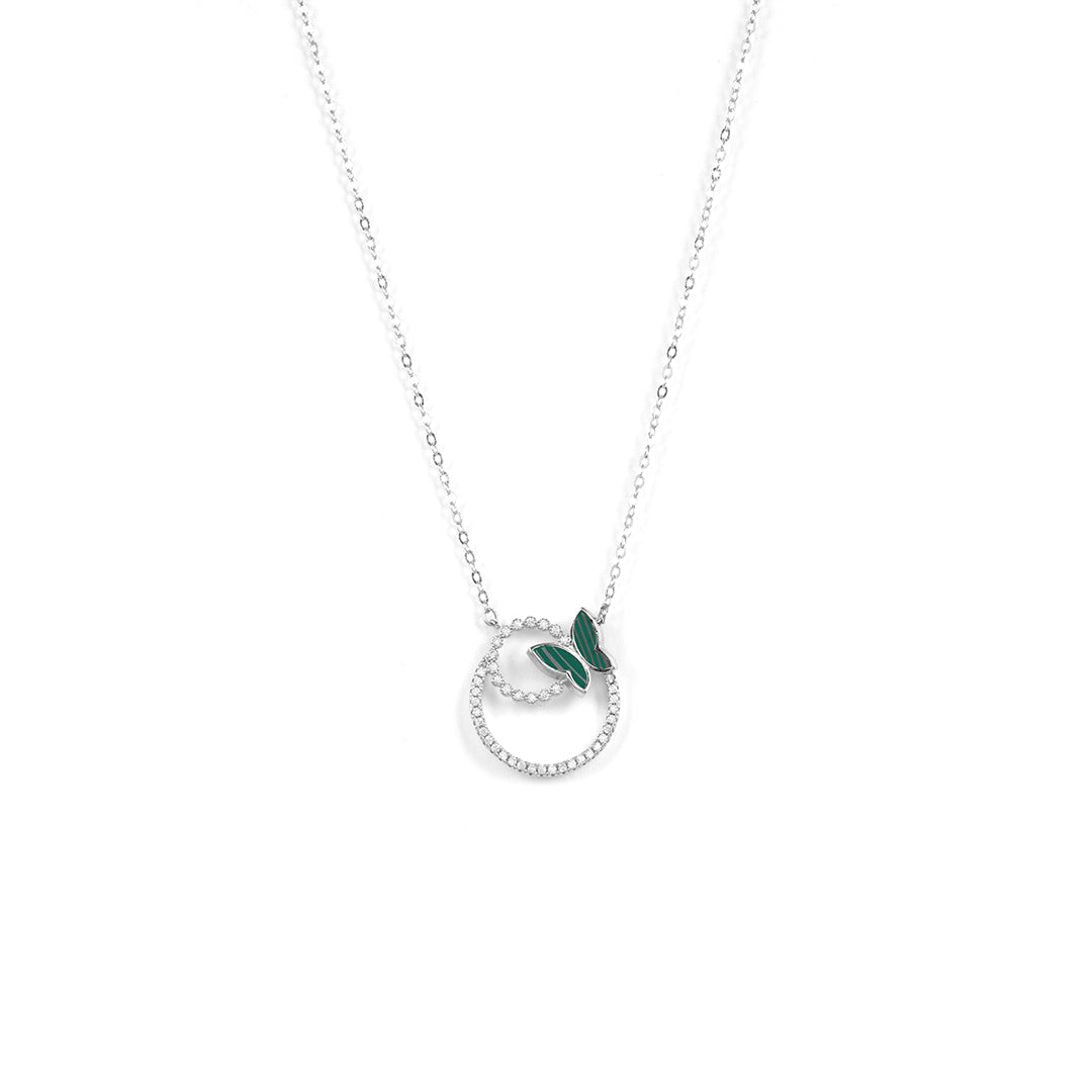 Butterfly Pendant With Chain 925 Rhodium Jewellery Online