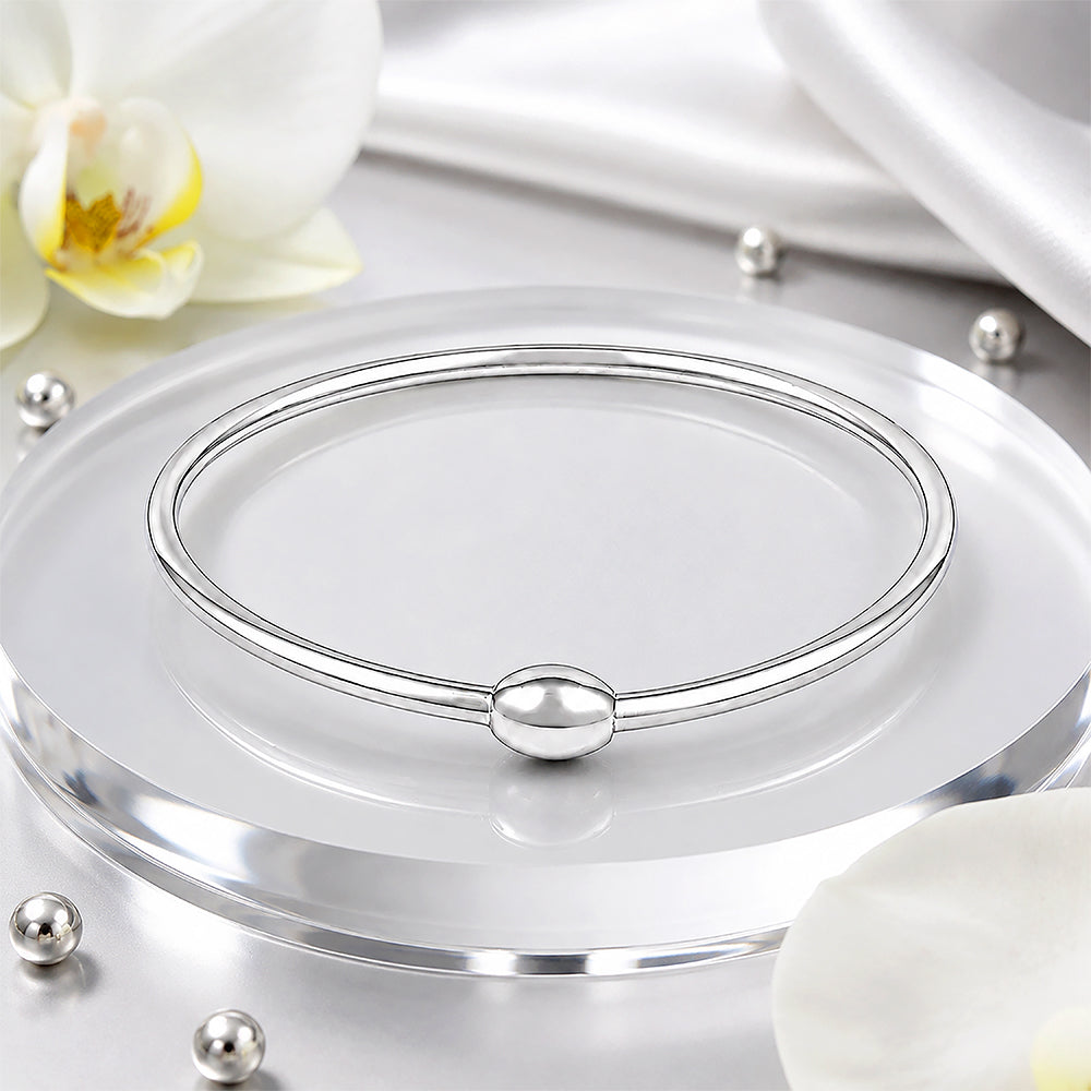 Sleek Cape Cod 925 Sterling Bangle for Women