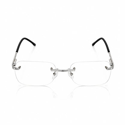 Cartier Rimless Eyeglasses Silver