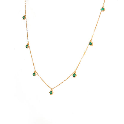 Castleton Green Dangler Necklace