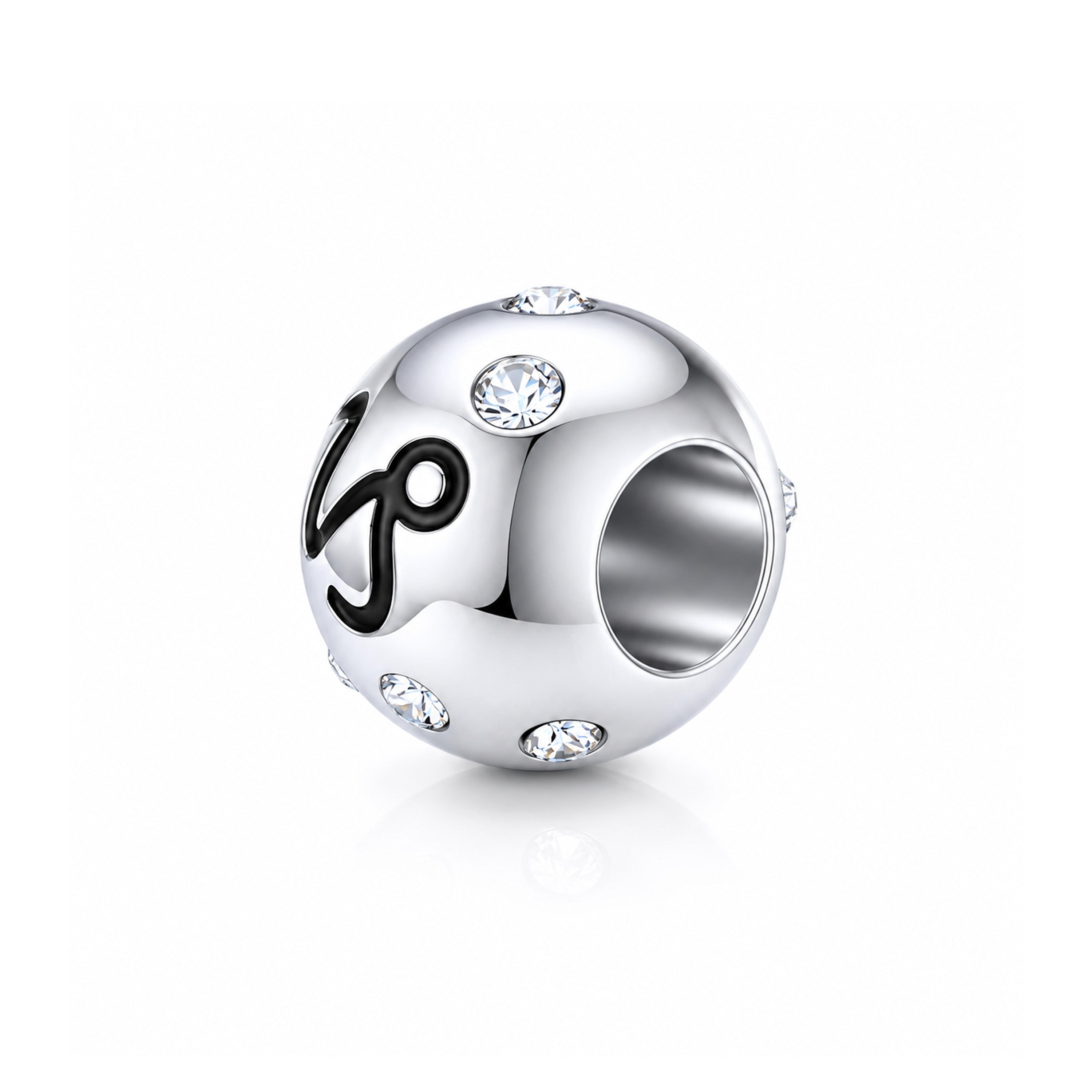 Celestial Capricorn Elegance 925 Sterling Silver Charms