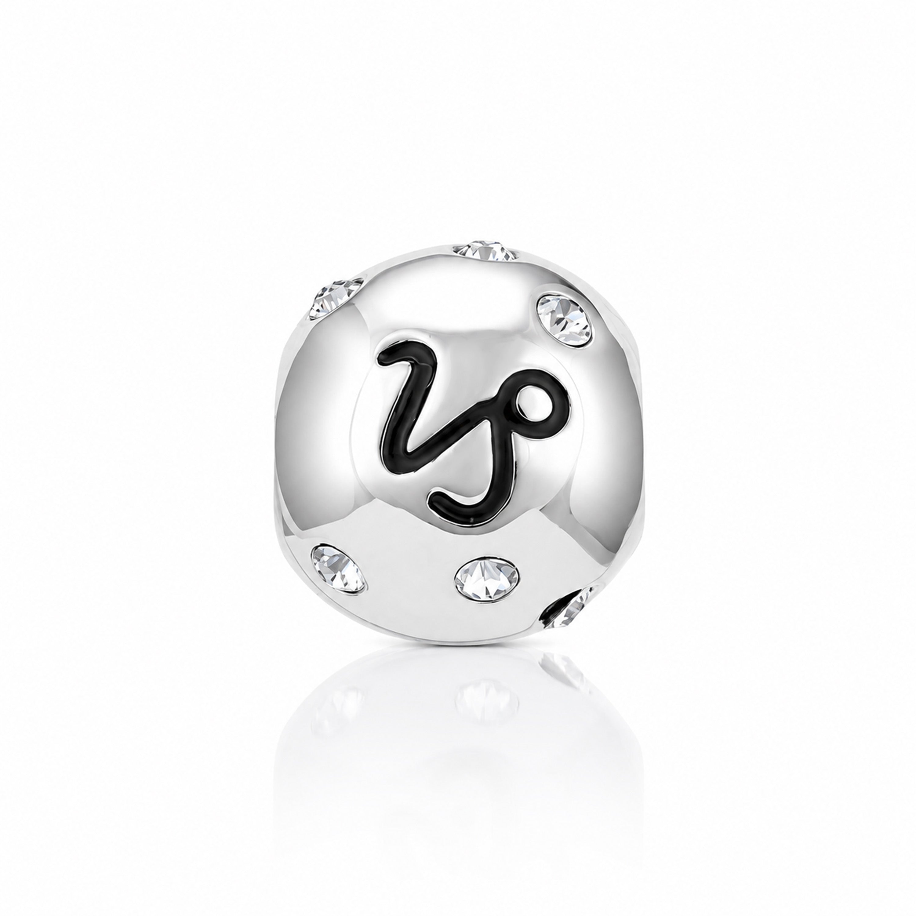 Celestial Capricorn Elegance 925 Sterling Silver Charms