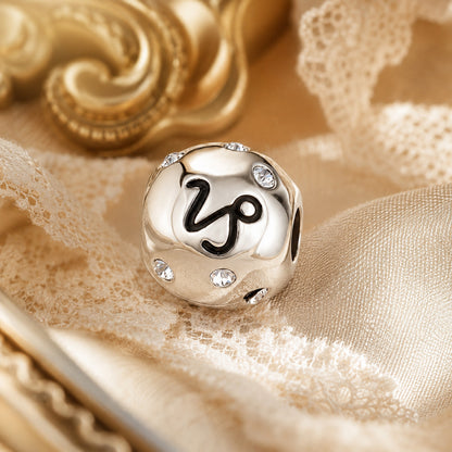 Celestial Capricorn Elegance 925 Sterling Silver Charms