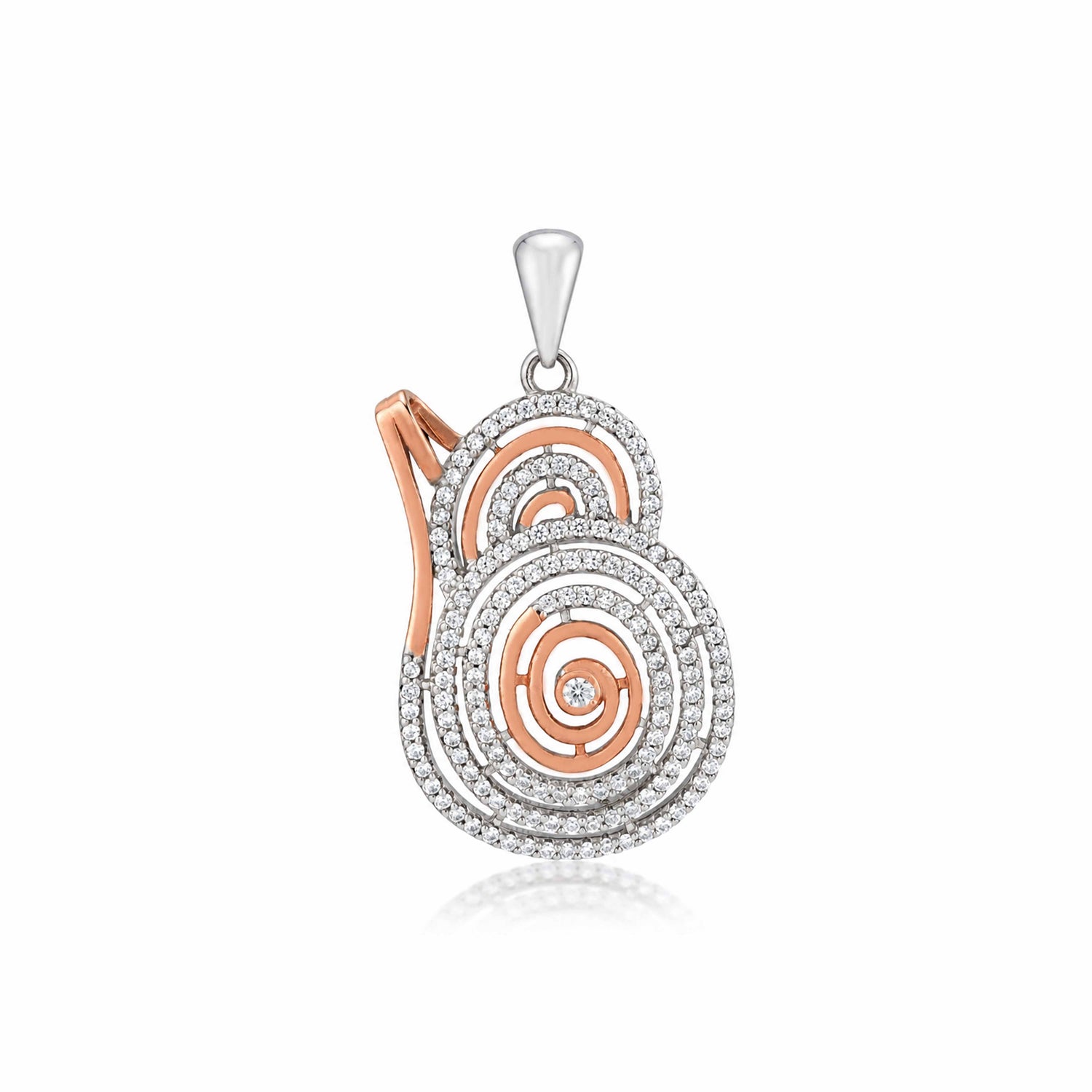 Celestial Loop 925 Sterling Silver Shine Pendant