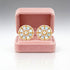Celestial Pearl Bloom 925 Sterling Silver Stud Earrings