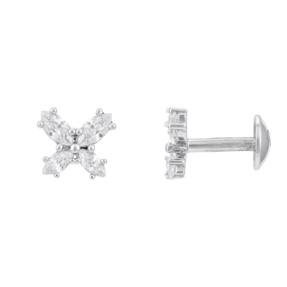 Charm Buterfly 925 Sterling Silver Earrings for Women