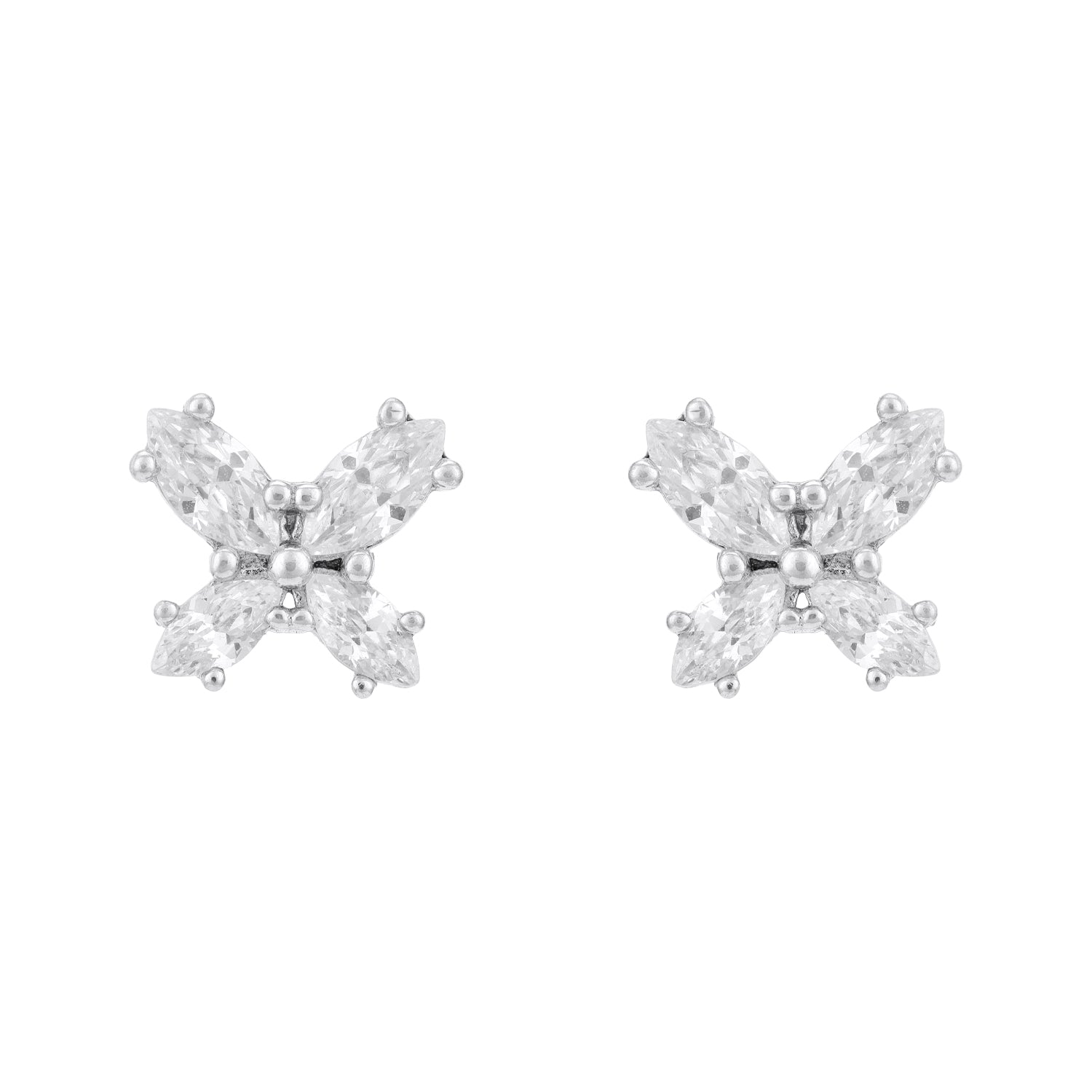 Charm Buterfly 925 Sterling Silver Earrings for Women
