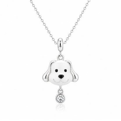 Charming Puppy 925 Sterling Silver Pendant