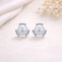 Charming White Pearl 925 Sterling Silver Stud for Women