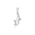 Cherished Playful Mom Daughter Rhodium Plated 925 Pendants