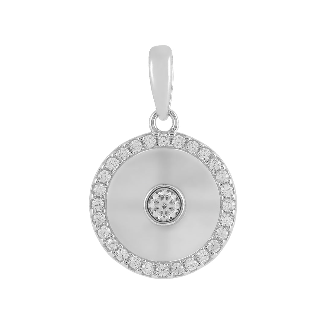 Circle Stone Pendant