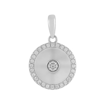 Circle Stone Pendant